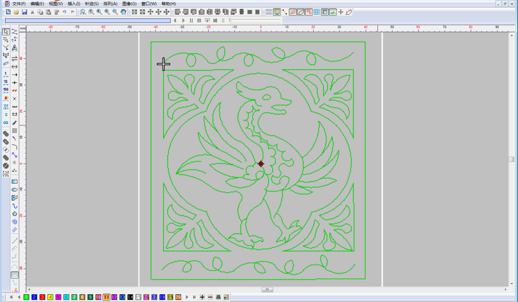 再登绗缝CAD