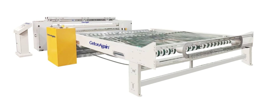 打卷棉切片装套线