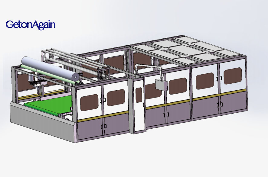 Automatic Mattress Kraft Paper Packaging GOA-ZMP