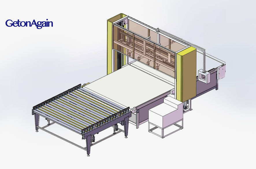 Vollautomatische Schmelzklebstoff-Sprühmaschine GOA-HG-3